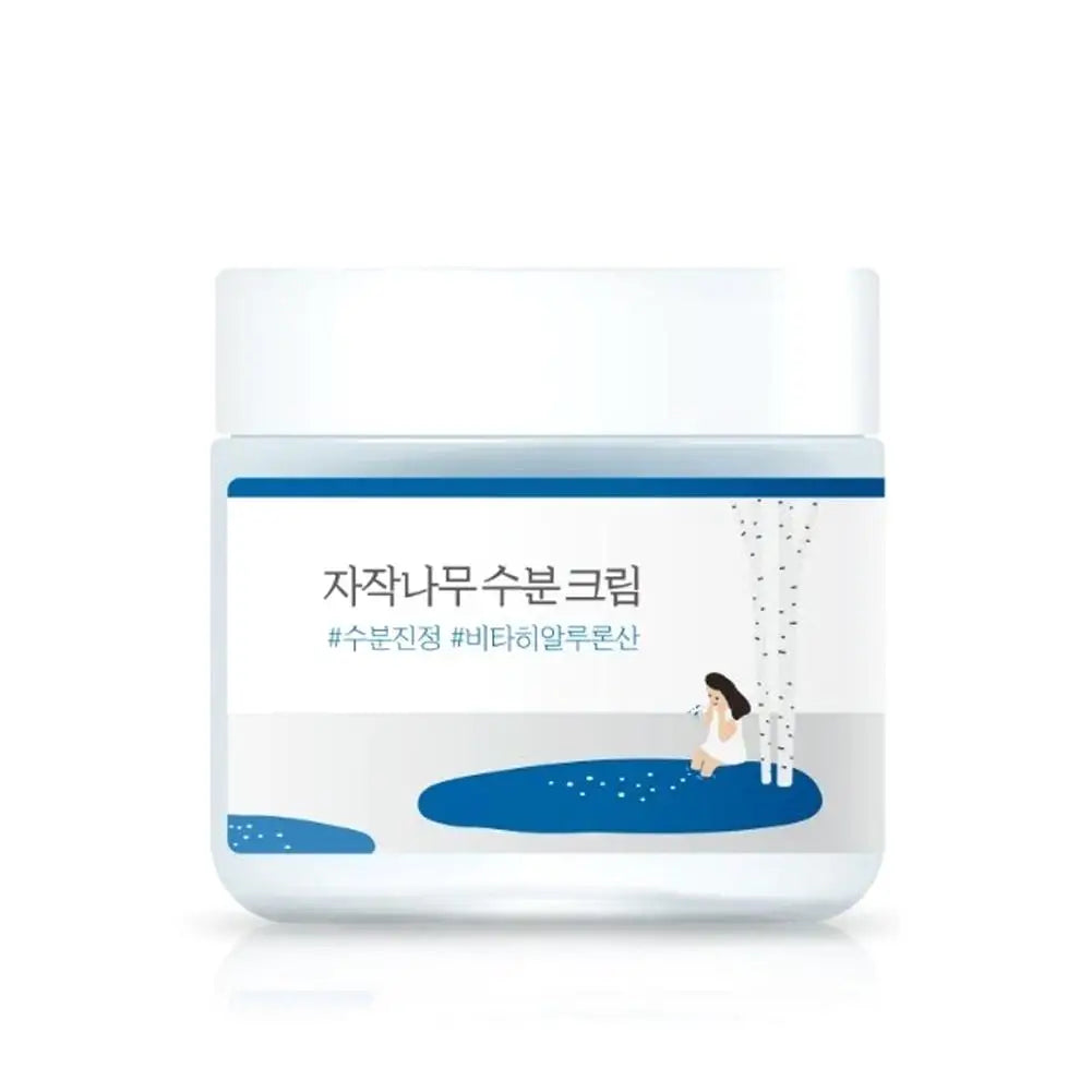 Korean ROUND LAB Birch Juice Skincare Set, Moisturizing Sun Stick/Retinol Eye Cream/Moisturizer /Cleaning Repair Skin Barrier