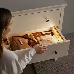 Rechargeable Motion-Sensor Cabinet Light with 3 White Tones