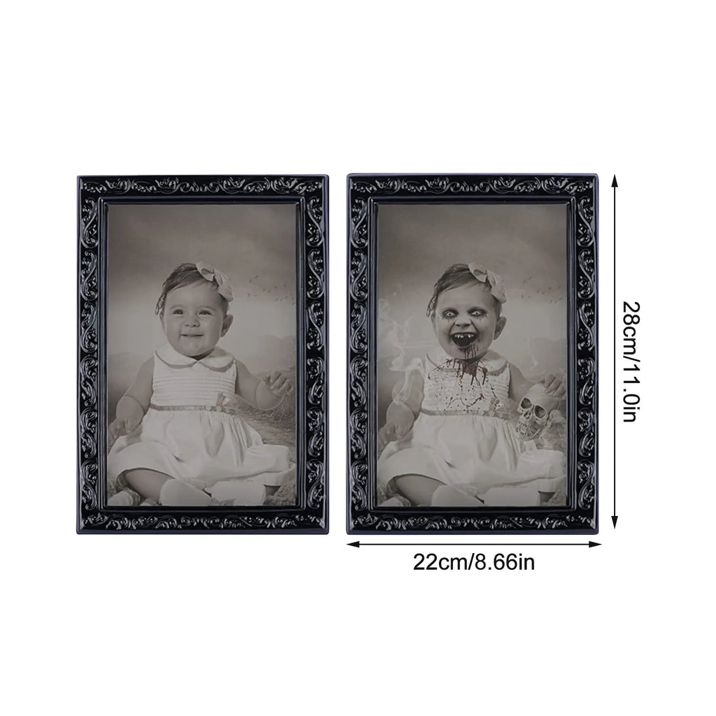 Halloween Face-Changing Portrait Decoration