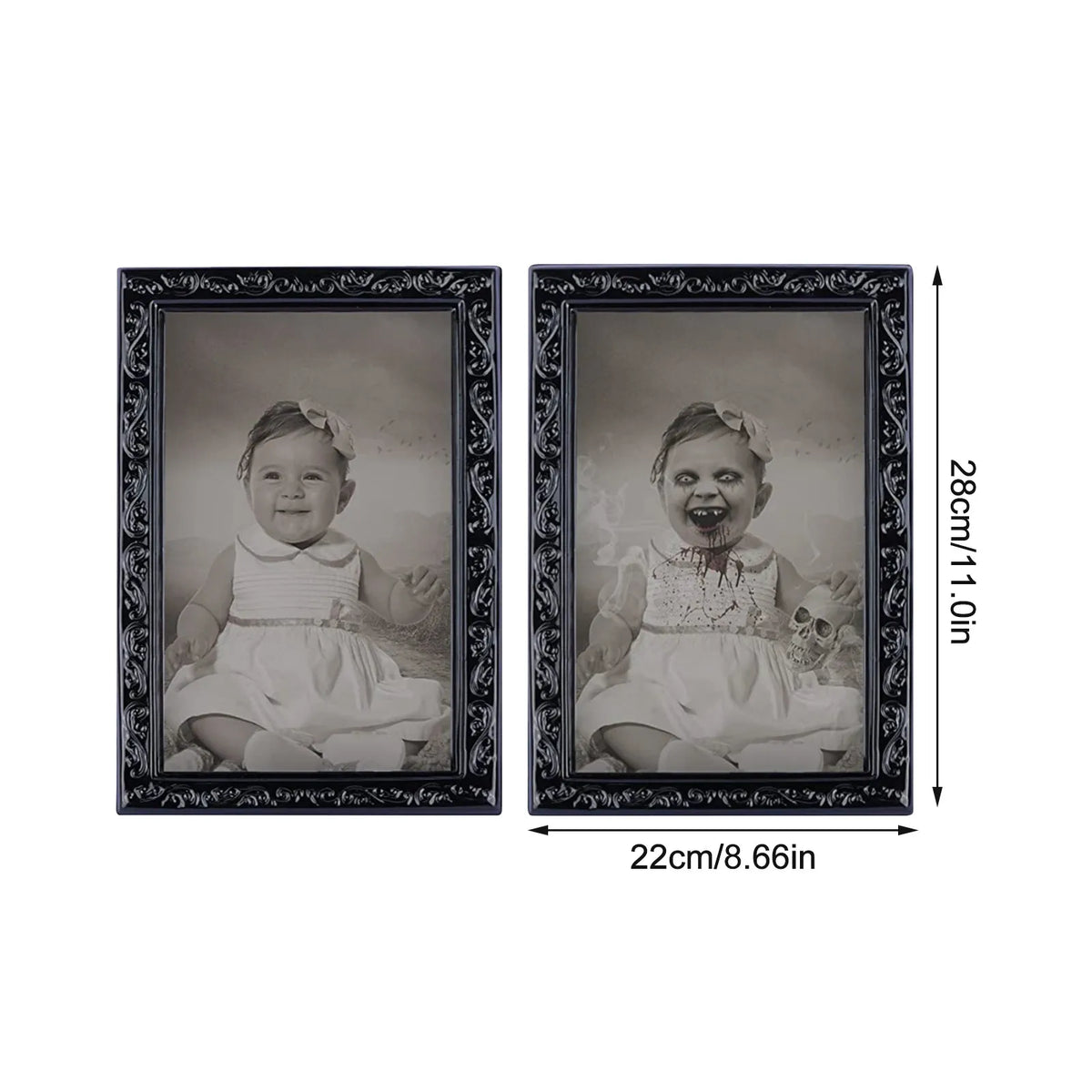 Halloween Face-Changing Portrait Decoration