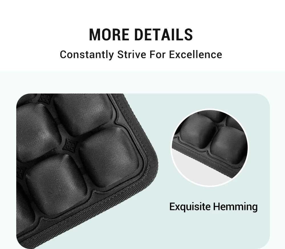 49-Cell Honeycomb Air Seat Cushion – Breathable Pressure Relief for Office, Home & Outdoor Use