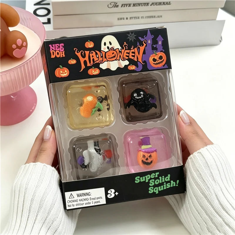 Mini Squishy Fidget Toy – Halloween & Original Styles