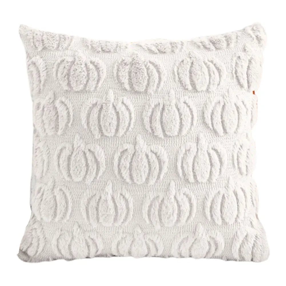 Halloween Pillowcase - Pumpkin, Bat & Ghost Cartoon Design, Plush PV Velvet, 45x45cm, 21 Styles