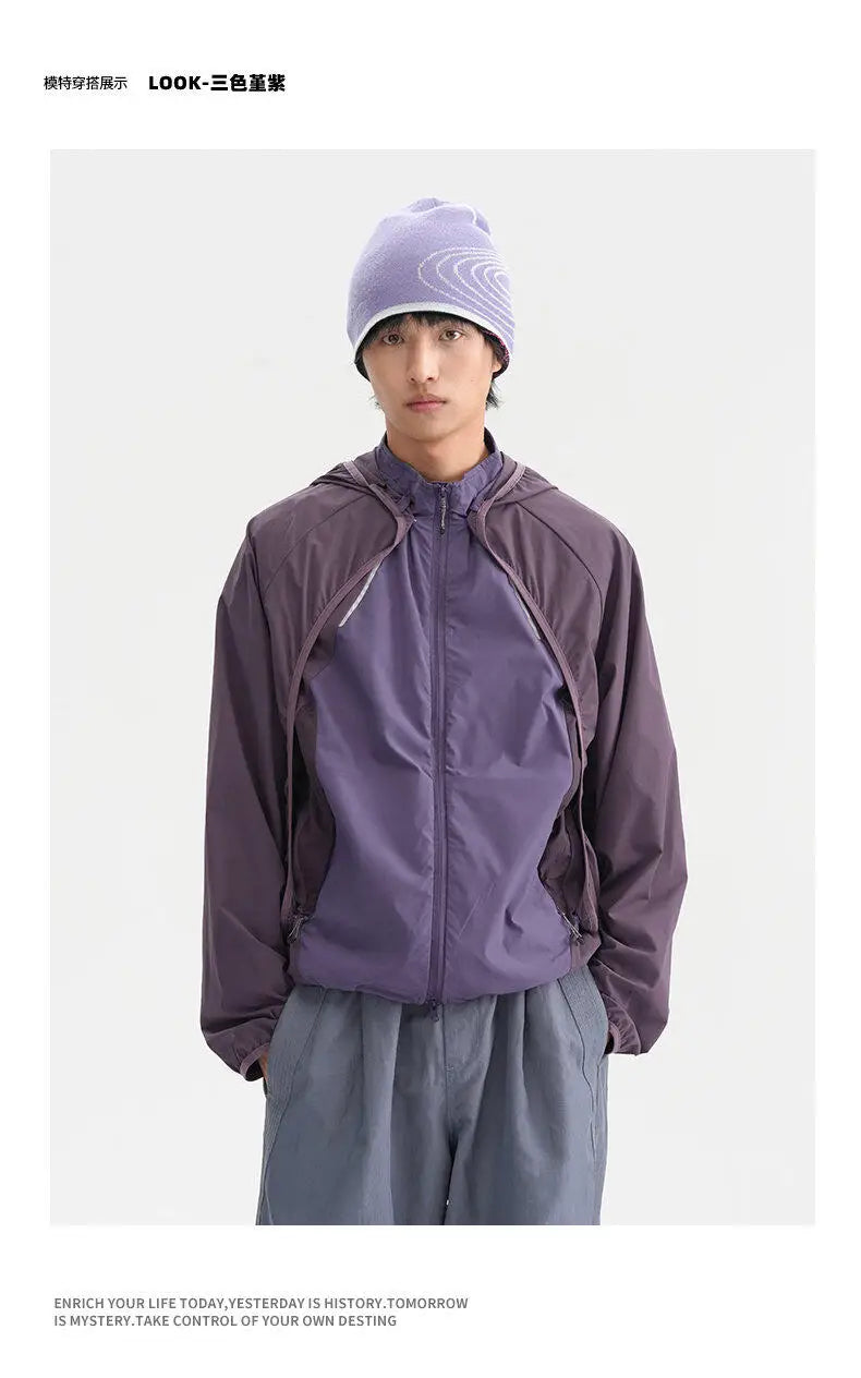 Men’s Hooded Jacket & Vest Set