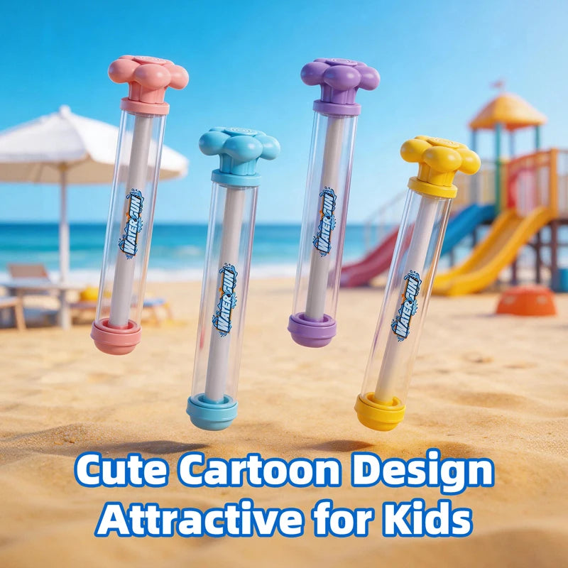 Pull-Out Water Blaster – 1 or 3 Pieces, Assorted Colors