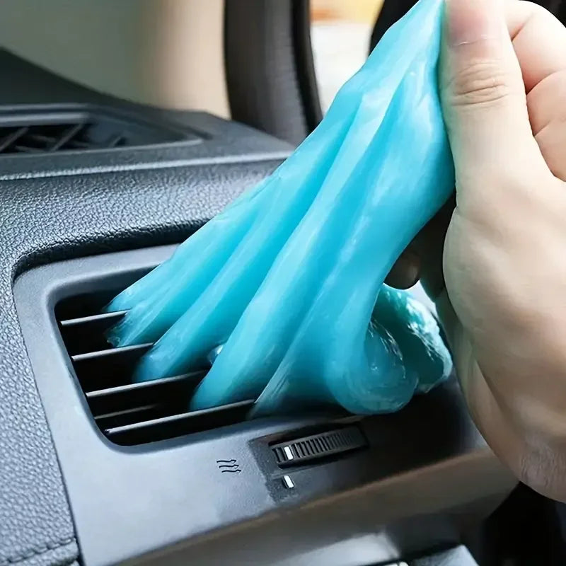 Car Cleaning Gel Slime – Magic Mud for Air Vents, Keyboards & Interior Detailing, 70g