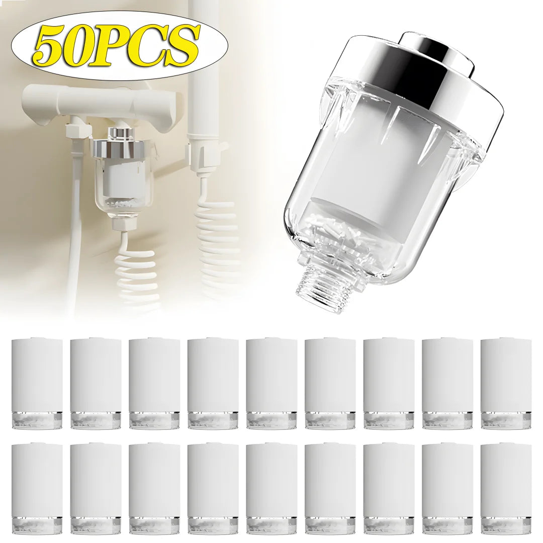Inline Water Filter & PP Replacement Cartridge Bundles