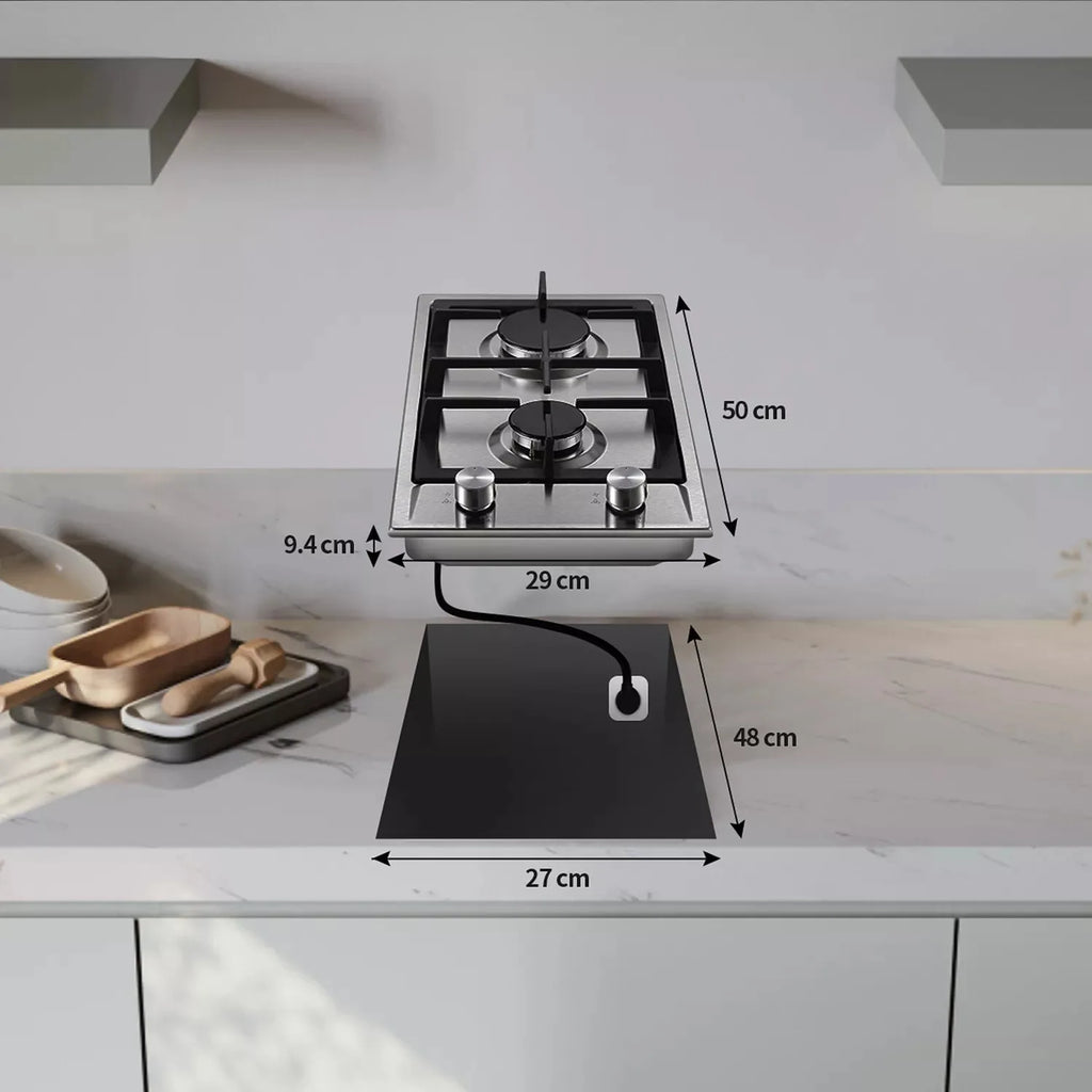 TopStrong 2-Burner Gas Cooktop – EU Model