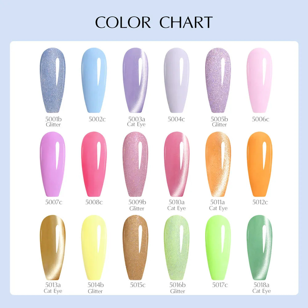 VENALISA 10ml V6 Nail Gel Polish HEMA FREE TPO FREE Cat Eye Gel Polish Semi Permanent UV LED Soak Off Nail Manicure Gel Lacquer