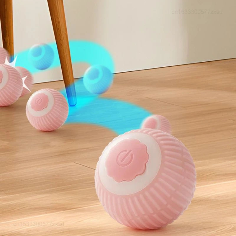 Rechargeable Rolling Cat Toy Ball