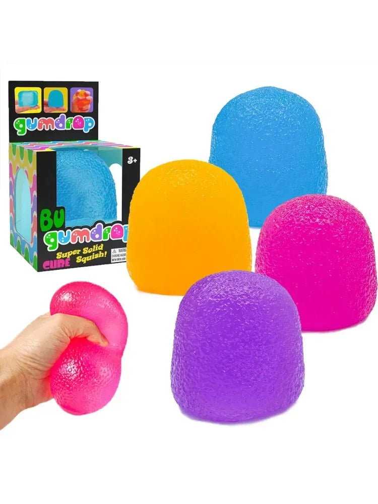 Nee Doh Surprise Box Squishy Toys - 6 Styles Soft Squeeze Fidget Toys for Stress Relief, Party Favors & Easter Gifts for Kids Ad
