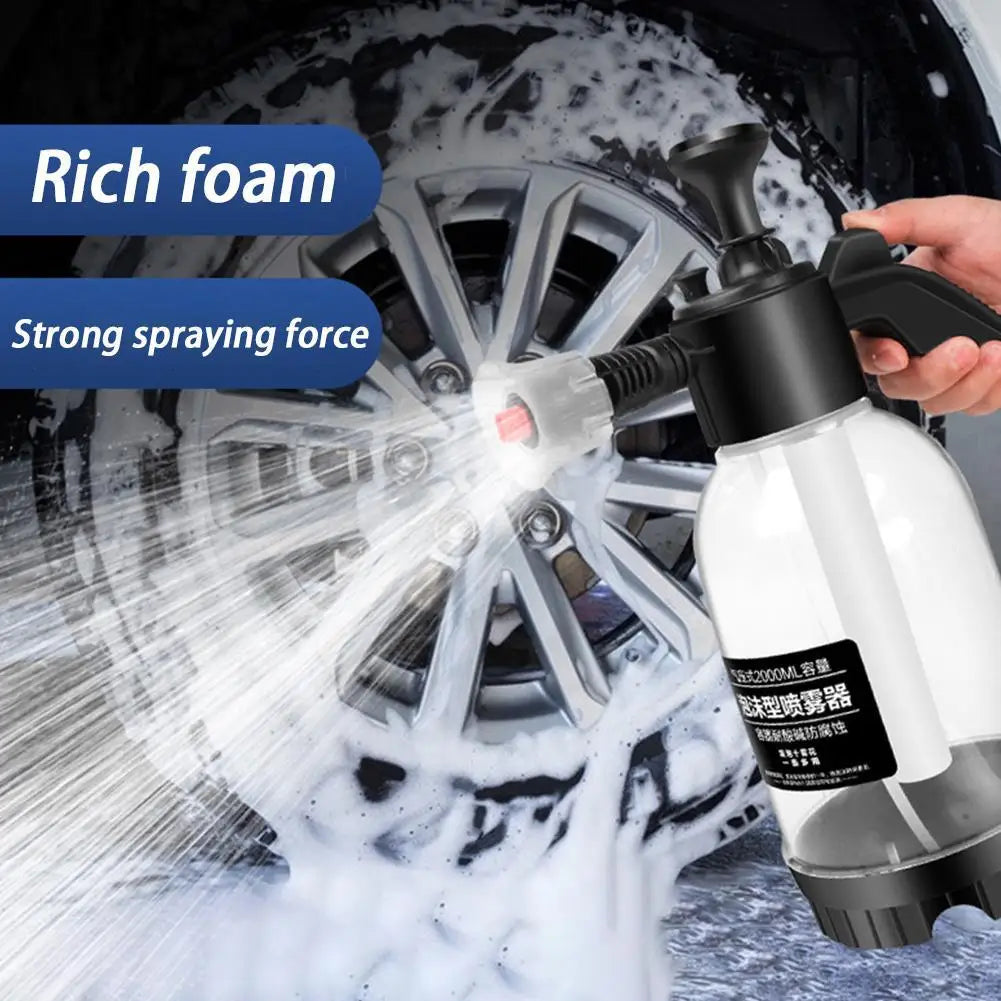 Hand-Pump Foam Sprayer – 2-Liter Tank