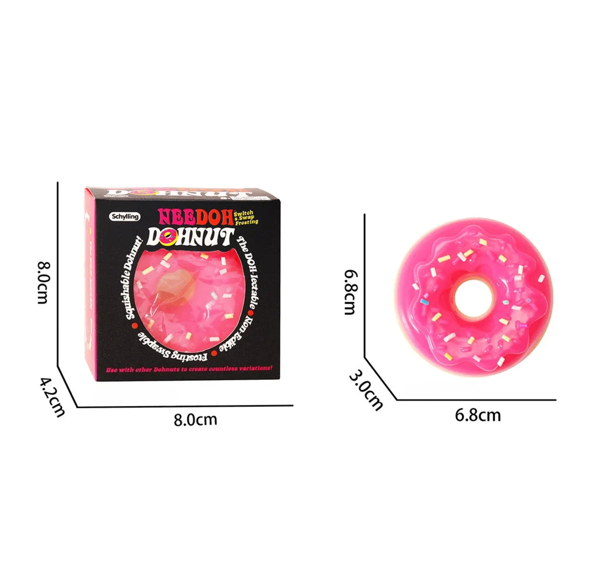 Sprinkle Donut Squeeze Fidget Toy