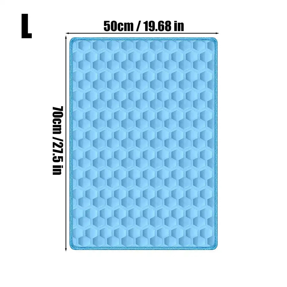 Pet Cooling Mat Summer Dog Cold Bed Extra Large For Small Big Dogs Pet Accessories Cat Durable Blanket Sofa Cat Ice Pad Blanket