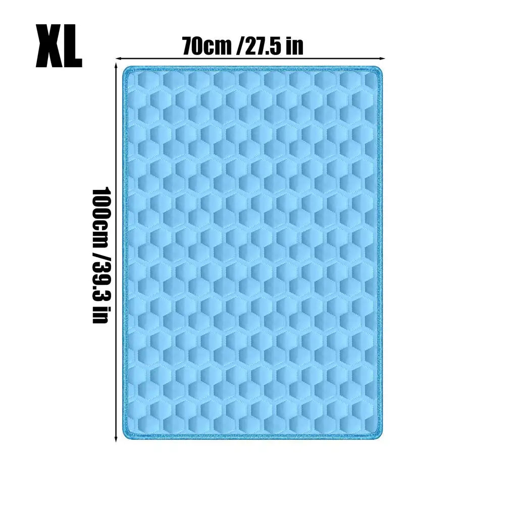 Pet Cooling Mat Summer Dog Cold Bed Extra Large For Small Big Dogs Pet Accessories Cat Durable Blanket Sofa Cat Ice Pad Blanket