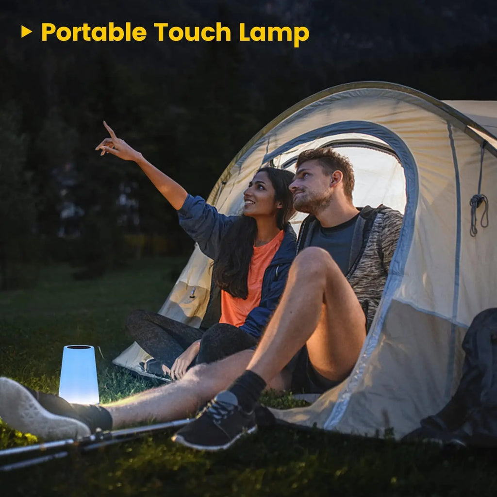 13-Color Rechargeable Night Light with Touch & Remote Control
