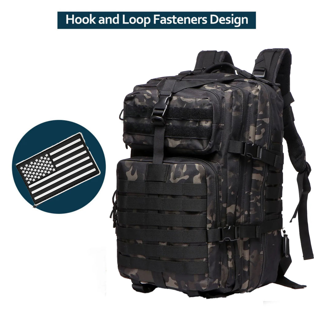 Tactical Backpack with MOLLE Webbing – 25L or 50L