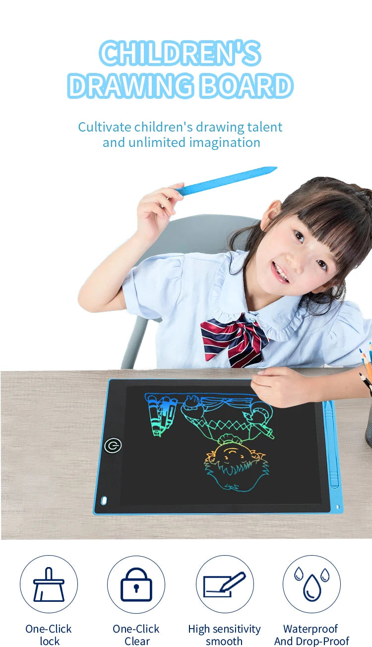 Color LCD Drawing & Writing Tablet with Stylus