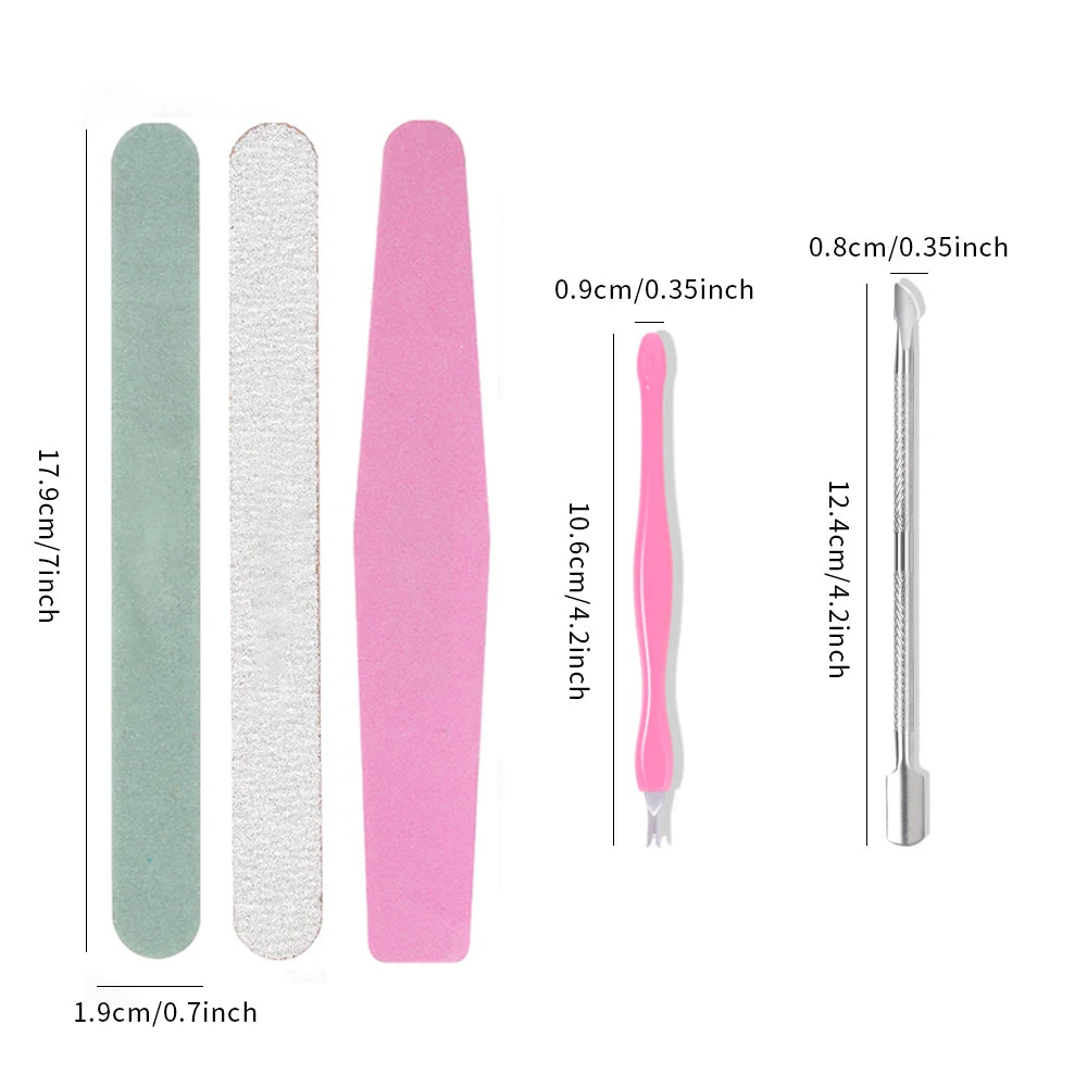 Manicure & Nail Art Tool Kits – 7 Set Options