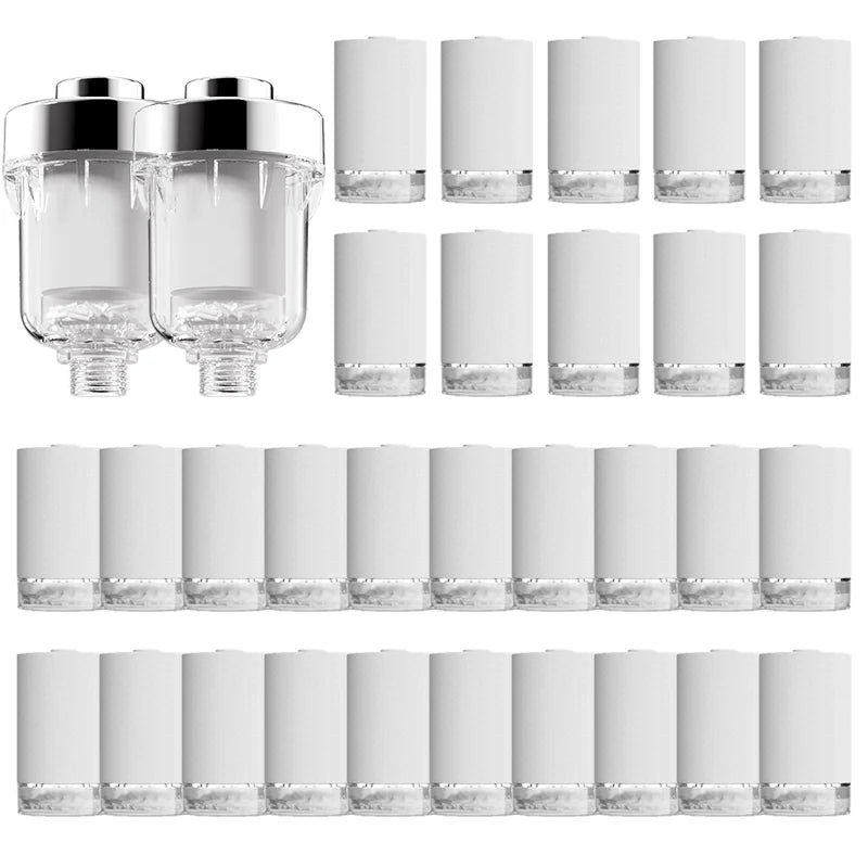 Inline Water Filter & PP Replacement Cartridge Bundles