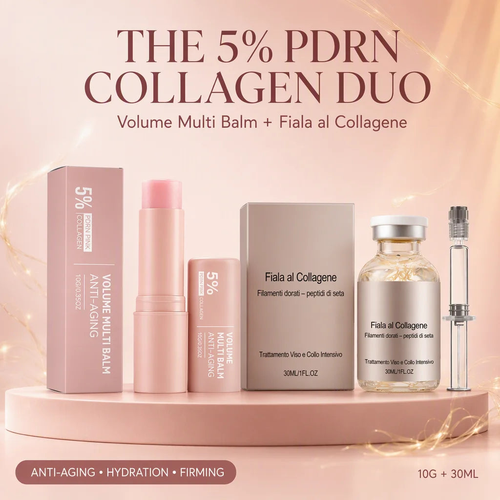 Korean Silk Collagen Serum Moisturizer Stick Set Revitalizing Face Cream Anti-Wrinkle Firming Lifting Skin Care Deep Hydration