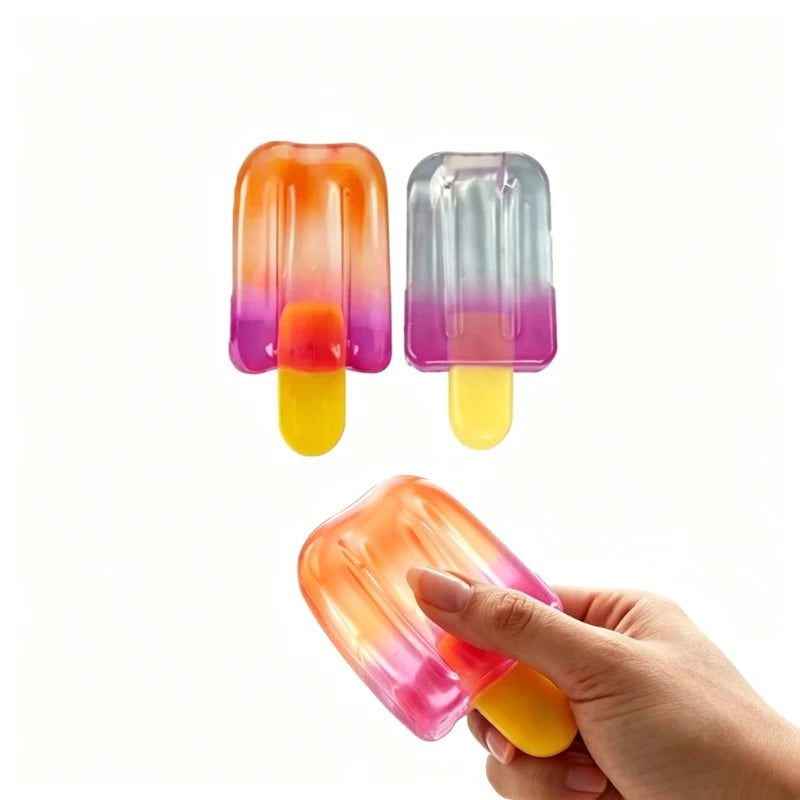 Ice Pop Squishy Squeeze Toy – 1 or 2 Pieces
