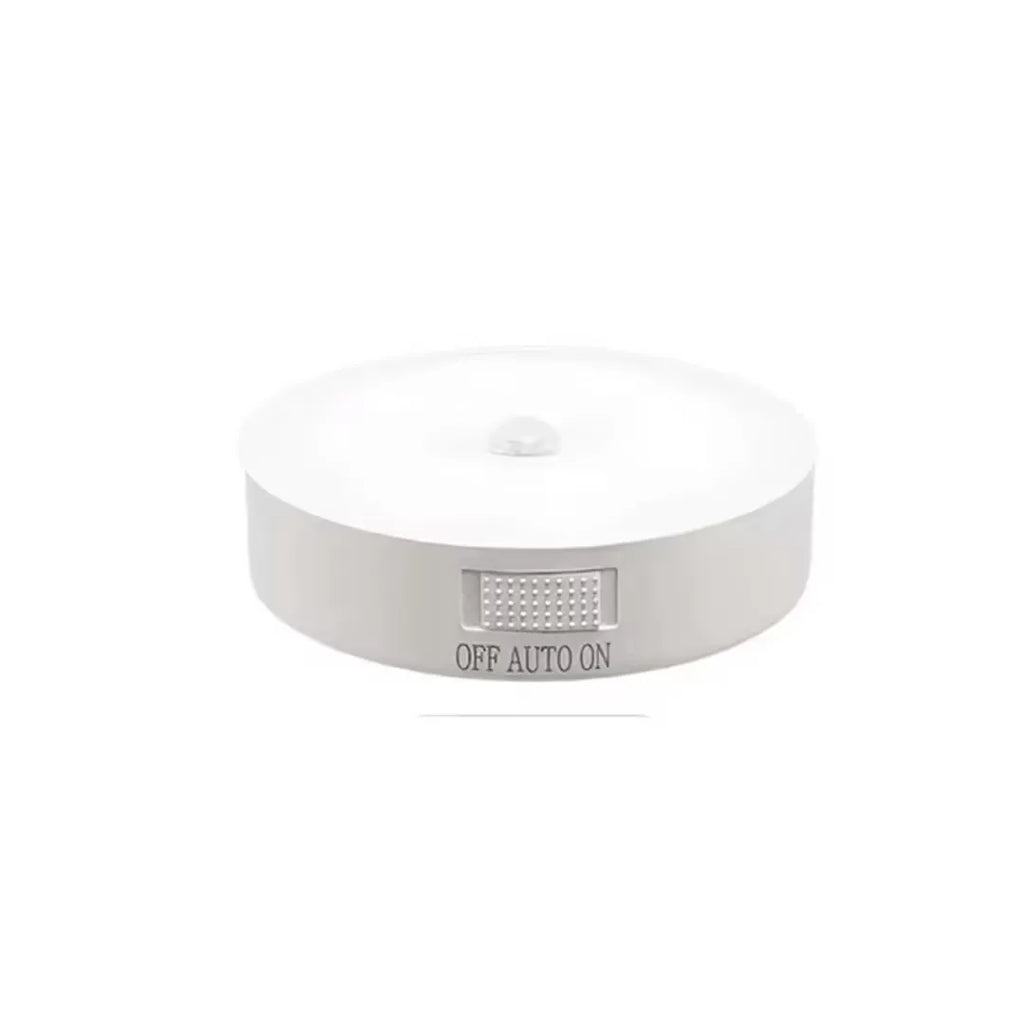 USB-Rechargeable Motion-Sensor LED Night Light – Magnetic Mount