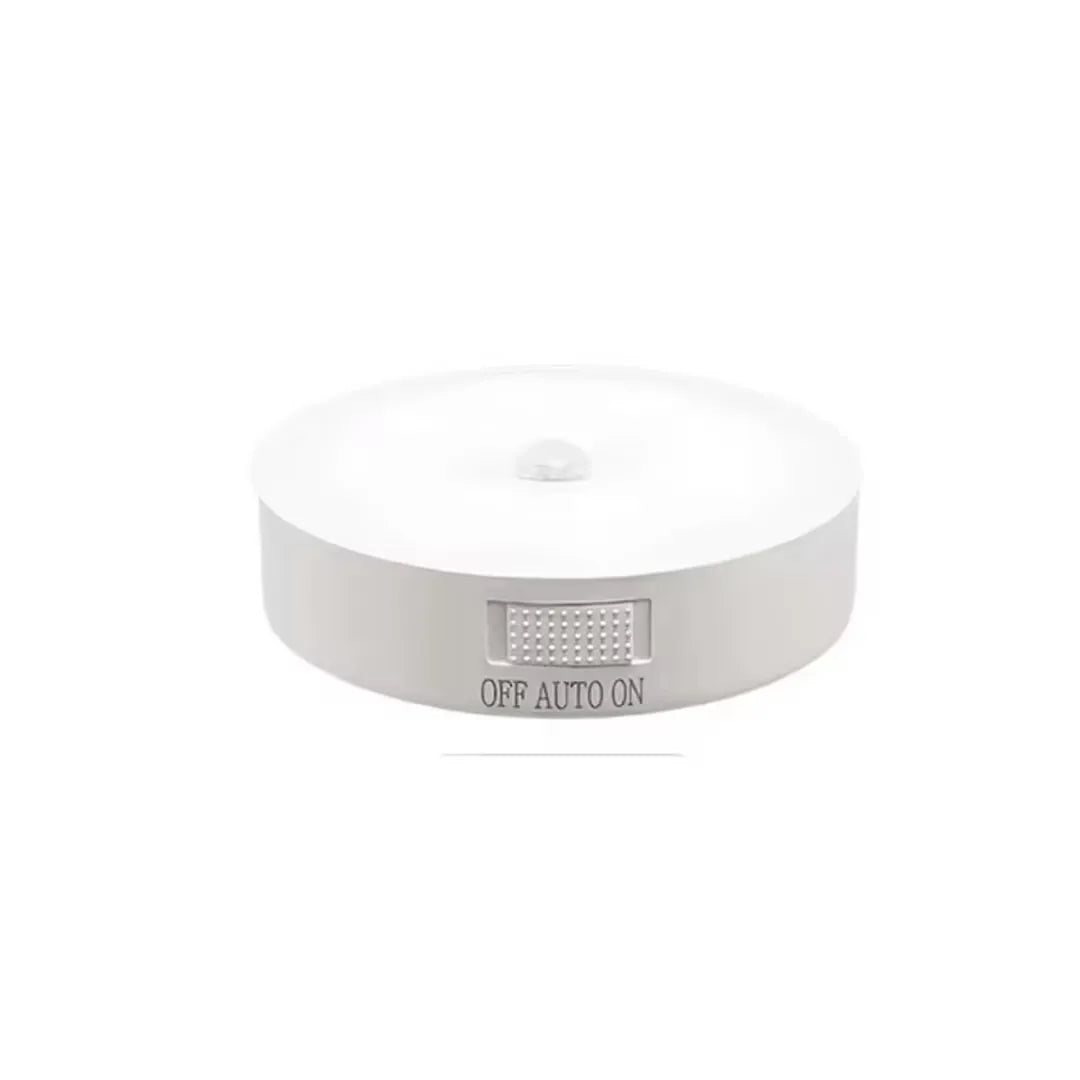 USB-Rechargeable Motion-Sensor LED Night Light – Magnetic Mount