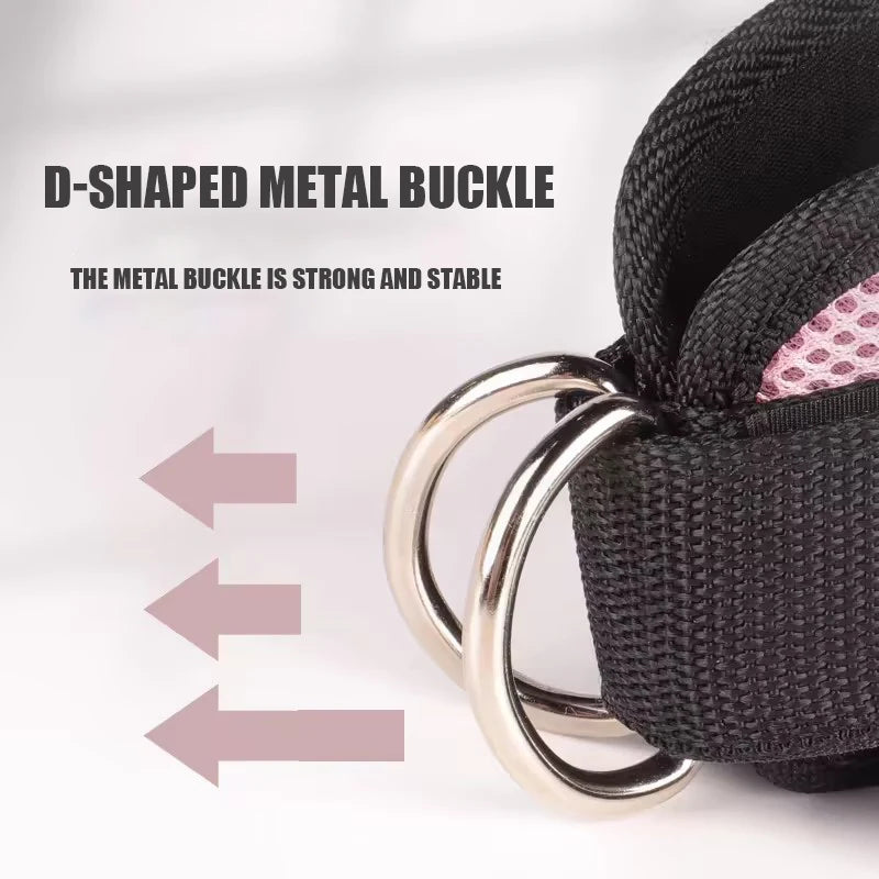 Ankle Resistance Bands Set – Adjustable Elastic Straps for Hip & Glute Training, Home & Gym