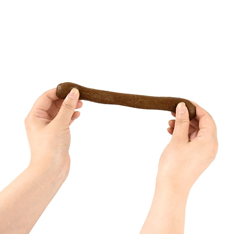 Realistic Fake Poop Prank Toy – Soft Plastic Gag Gift for April Fools, Halloween & Party Jokes, 17cm/6.69inch