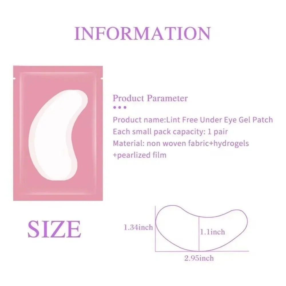 Under-Eye Pads for Eyelash Extensions