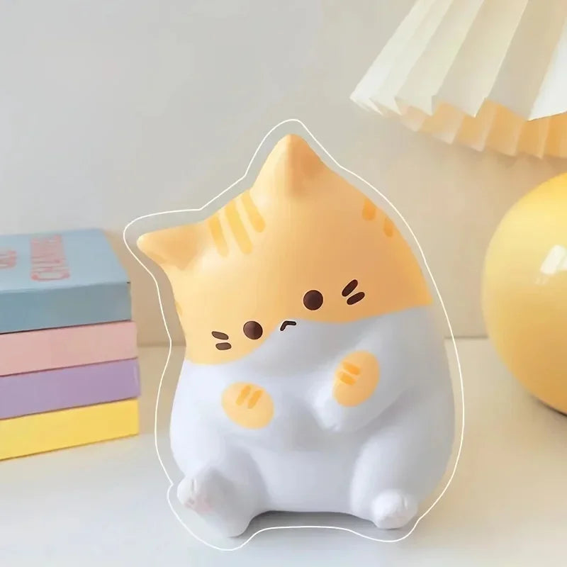 Cartoon Cat Squeeze Fidget Toy – 1 Piece