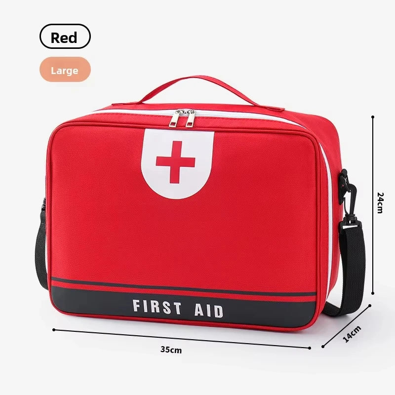 Emergency Portable Medical Kit for Outdoor Travel Home Use Household Camping Equipment Outdoor Survival Storage Box