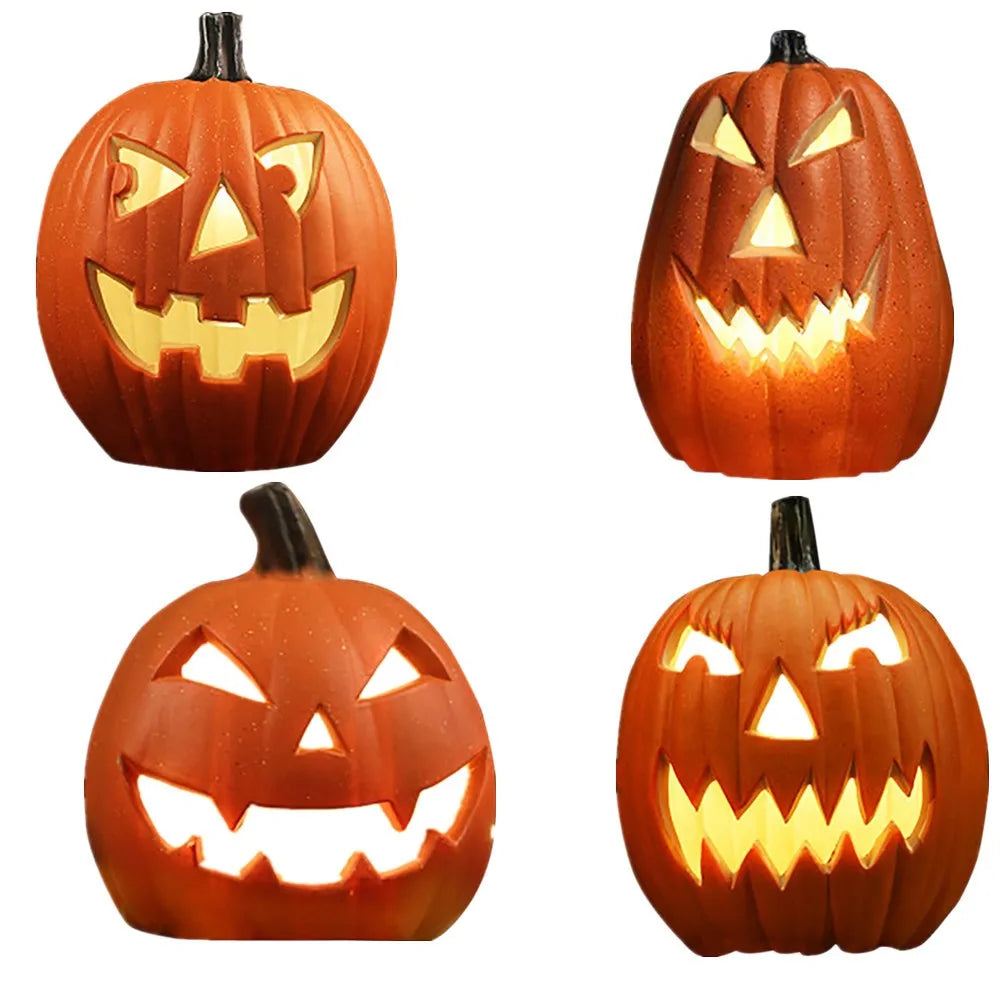 Vintage-Style Halloween Pumpkin Light