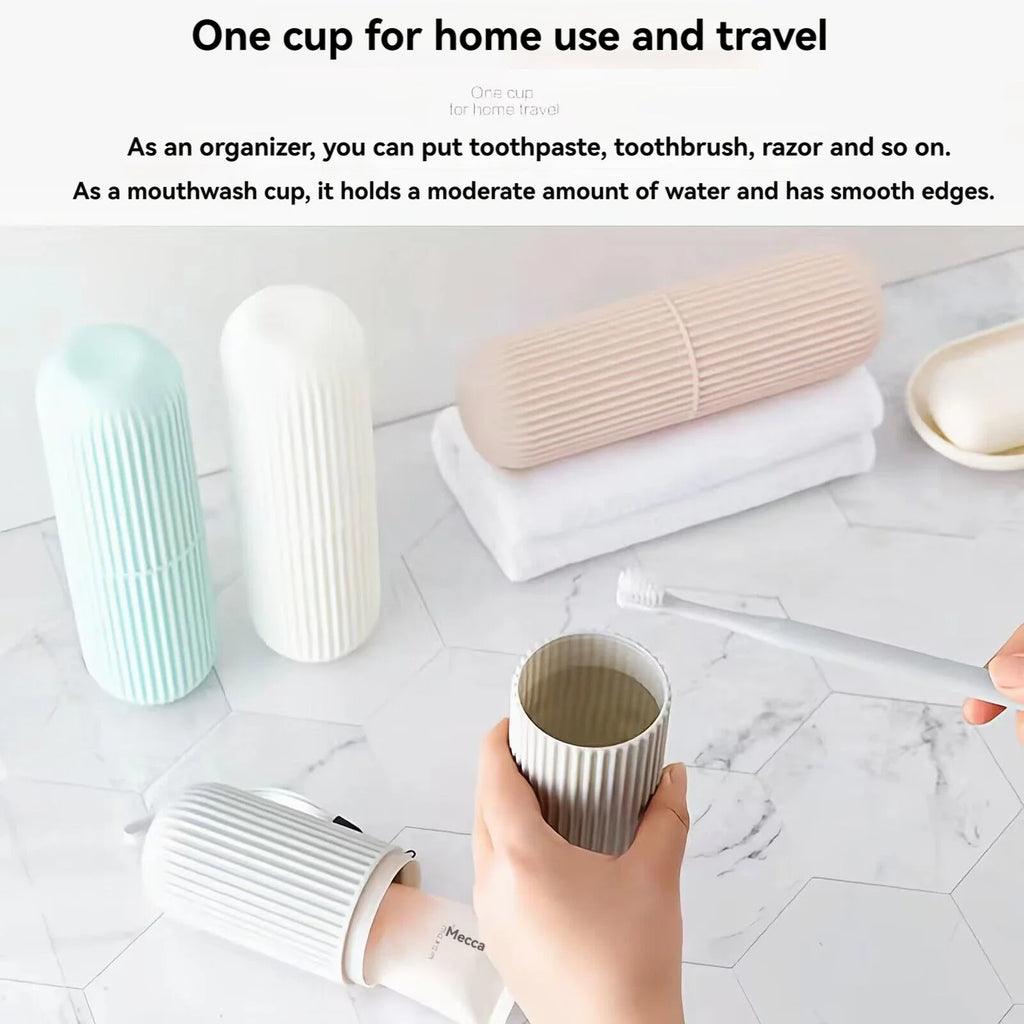 Travel Toothbrush & Toothpaste Storage Case