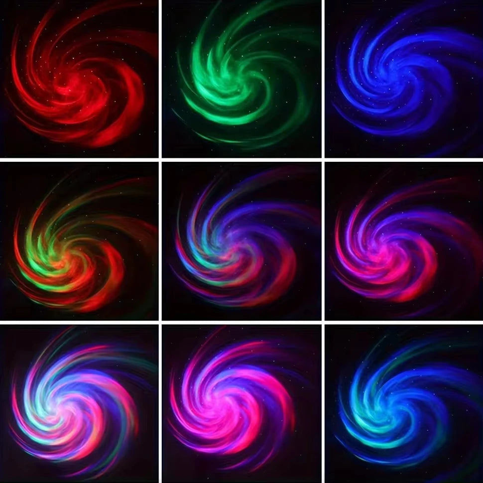 LED Galaxy Projector with Remote – 1 or 2 Pieces
