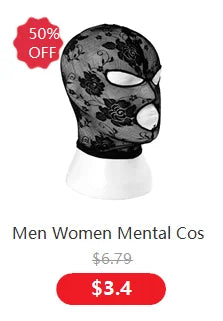 Adult Half-Face Costume Mask – Assorted Styles