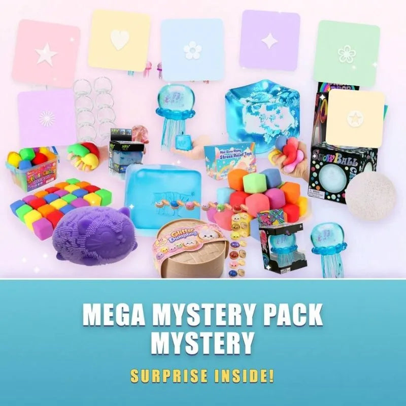 Surprise Squishy Squeeze Toys – Single & Multipack Options