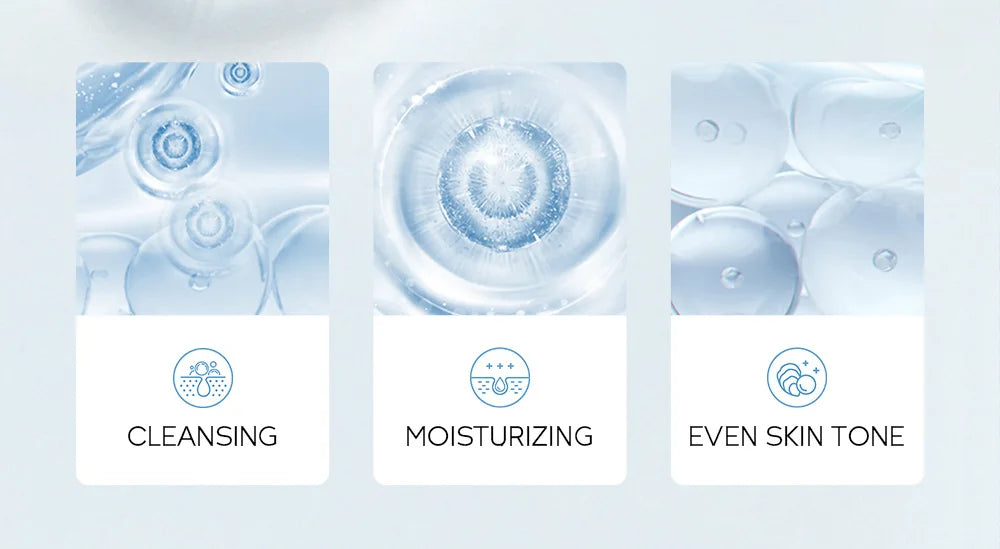 Korean Milk Facial Cleanser – Deep Moisture, Oil Control & Glowing Skin | Hyaluronic Acid, PH-Balanced for Dry/Oily Skin 80g