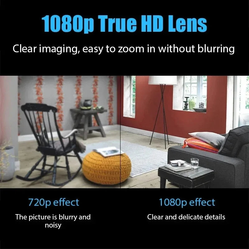X5 Mini Wi-Fi Camera – Black, Listed 1080p