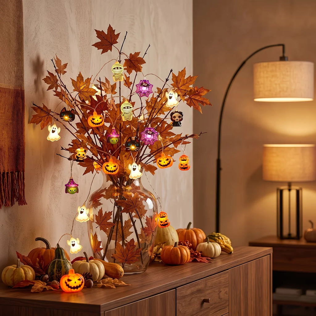 Halloween Character String Lights – 10, 20 or 30 LEDs