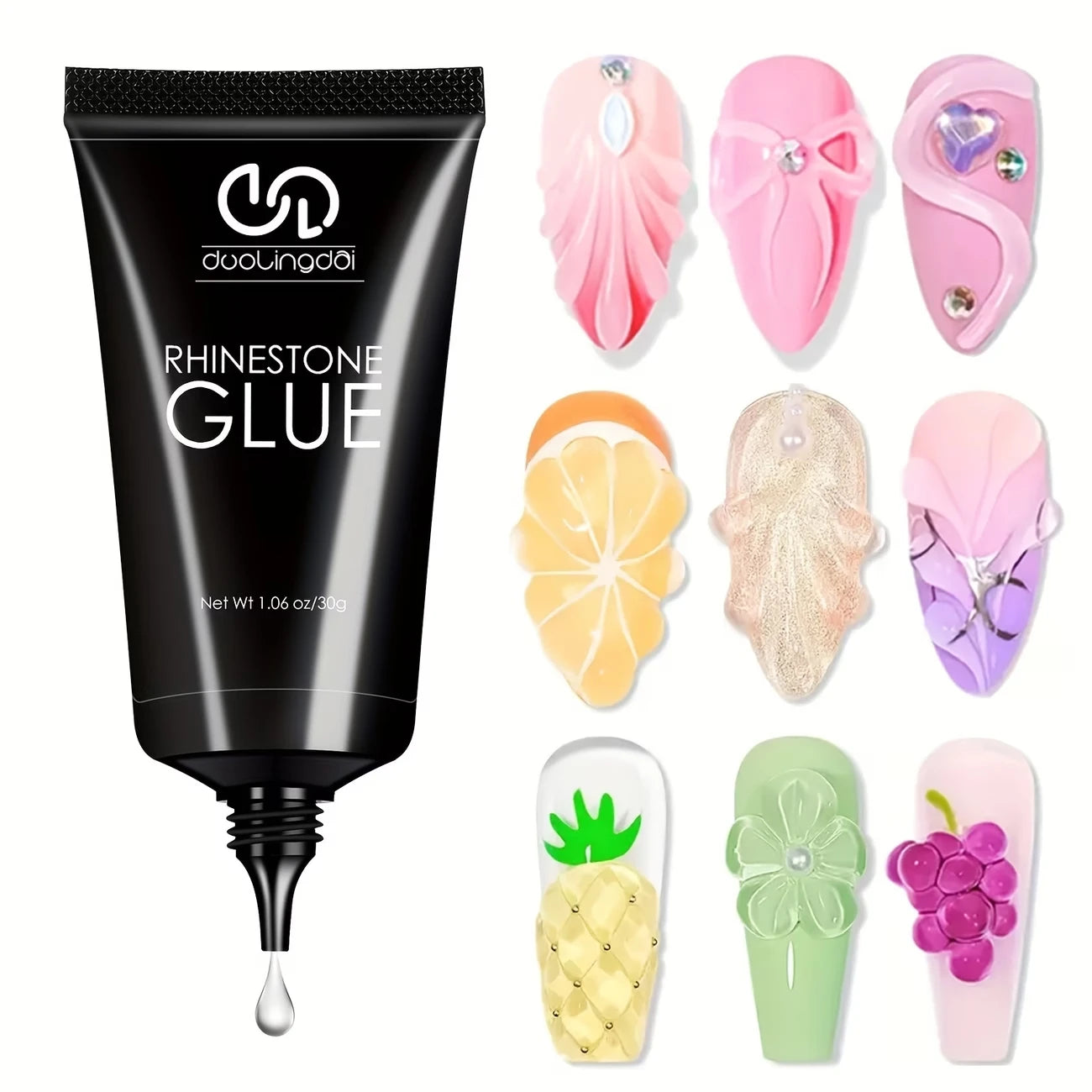Unscented 3D Nail Art Gel - Ideal for Crafting Your Own Designs, Shaping, And Halloween Decor