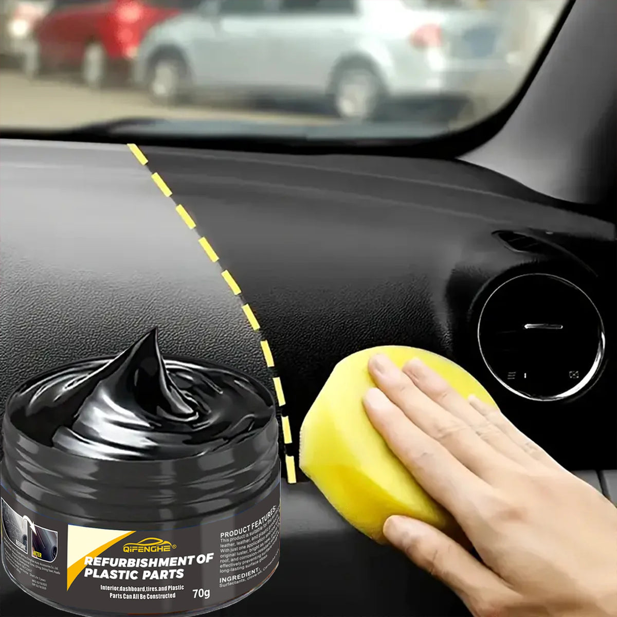 Automotive Plastic Trim Polish – 2.47 oz