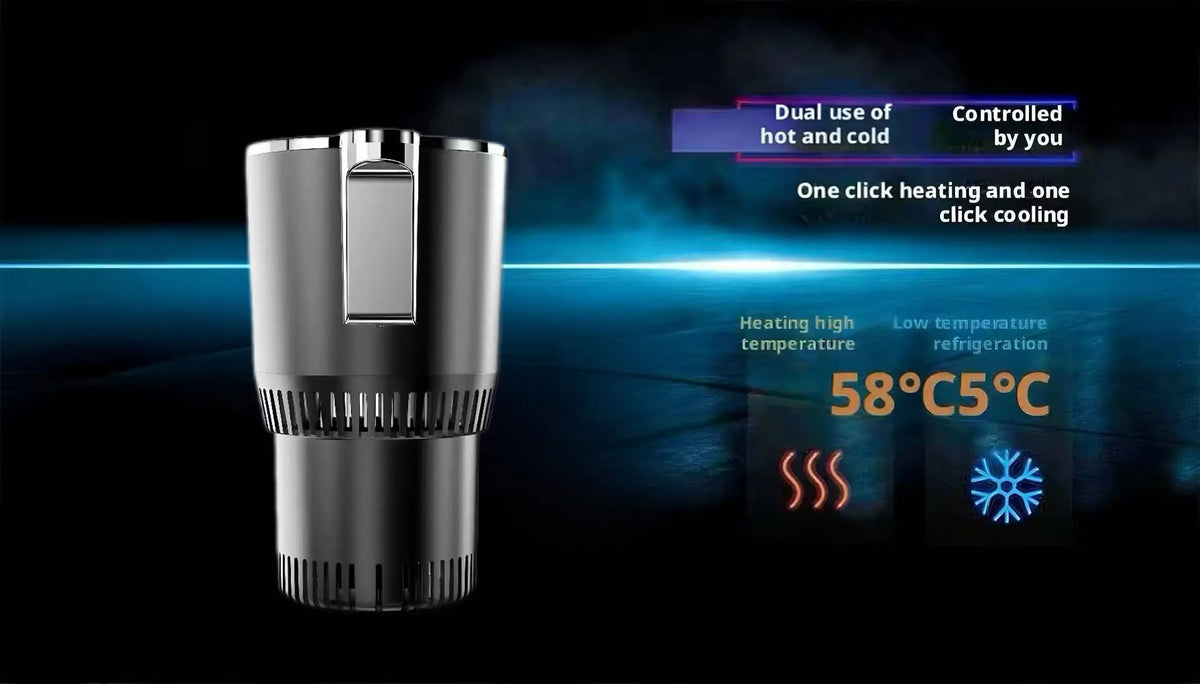 12V Car Beverage Warmer & Cooler Cup Holder