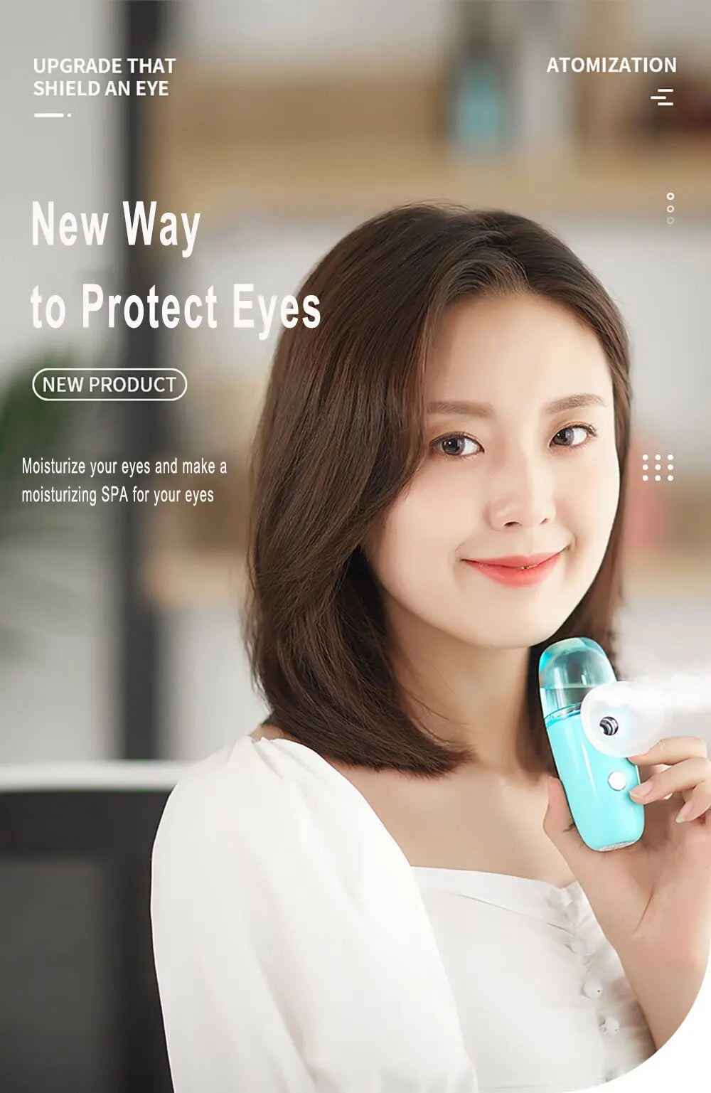 USB Rechargeable Eye Mist Sprayer