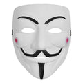 Guy Fawkes-Style Full-Face Costume Mask – 1 Piece