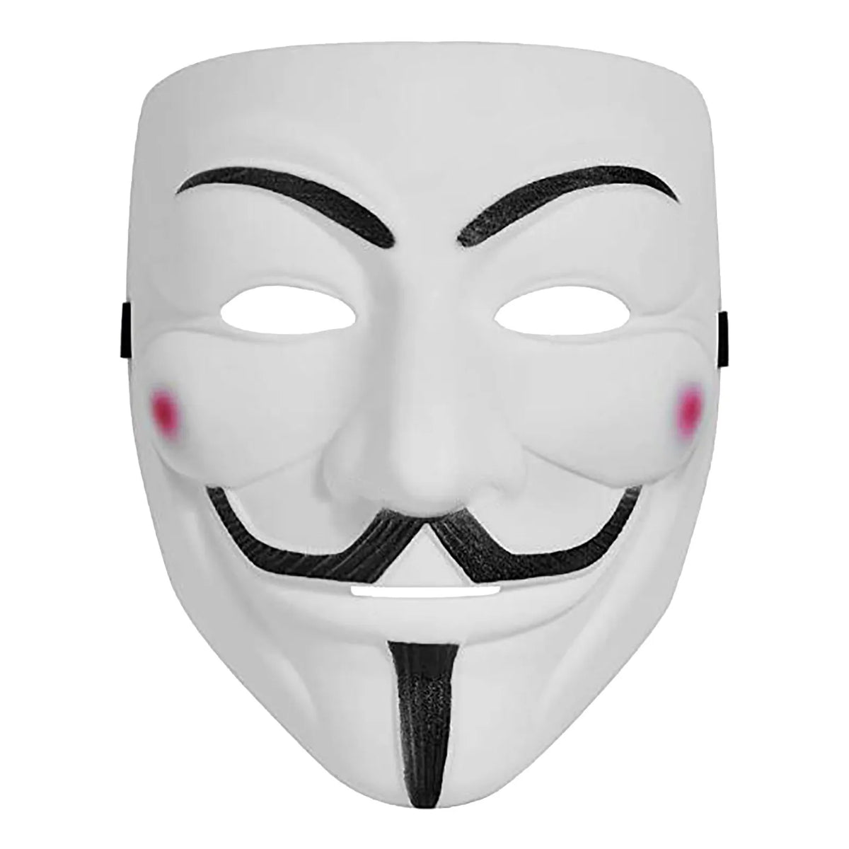 Guy Fawkes-Style Full-Face Costume Mask – 1 Piece