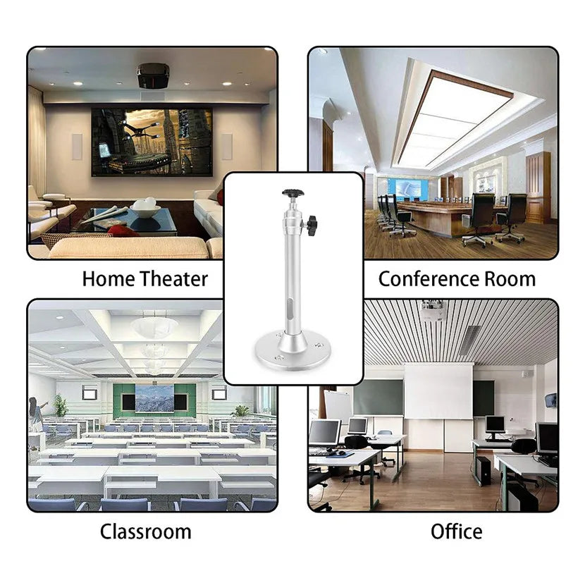 360° Adjustable Projector Wall & Ceiling Mount