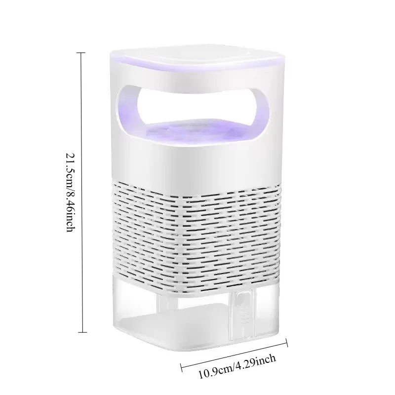 Mosquito Killer Lamp Electronic LED Light Trap USB Fly Bug Mosquito Repeller Upgraded Inhalation Fly Killer Ultra Quiet for Home