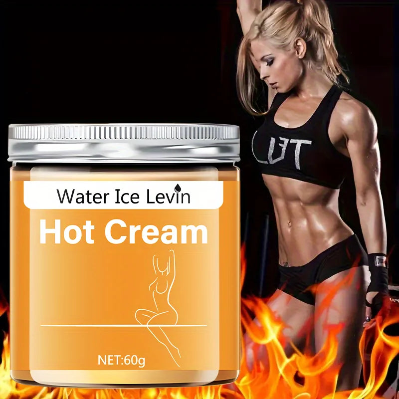 Full Body Fitness Massage Cream, Hot Compress to Tighten Abdominal Muscles